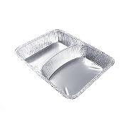 Aluteller 2geteilt PC2 - 100 St.